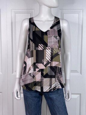 RW&CO women's sleeveless blouse medium